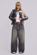 Grey Washed XL Colossus Jeans - Image 3