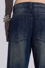 Mid Blue Slub Colossus Jeans - Image 6