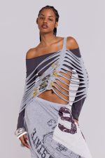 Riley Slashed Multiway Cape Top - Image 2