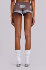 Team 93 Studded Knit Mini Shorts - Image 14