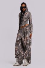 Woodland Camo Baggy Monster Joggers