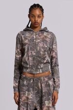 Woodland Camo Mini Monster Hoodie - Image 3