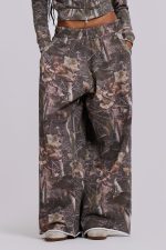 Woodland Camo Baggy Monster Joggers - Image 2