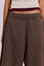 Chocolate Brown Monster Jogger Shorts - Image 4