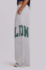 LDN Print Grey Marl Monster Joggers - Image 5