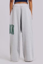 LDN Print Grey Marl Monster Joggers - Image 6