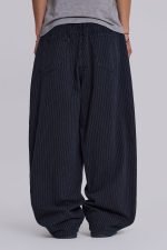 Black Pinstripe XL Colossus Jeans - Image 5