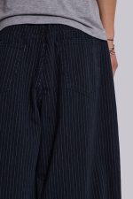 Black Pinstripe XL Colossus Jeans - Image 7