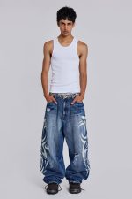 White Rib Full Length Vest - Image 3