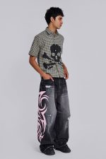 Wasted Check Shirt - Image 3
