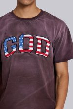 Vintage Wash ‘GOD’ Tee - Image 4