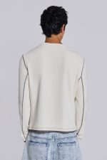 Off White Tattoo Applique Tee - Image 6