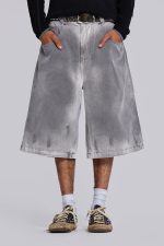 Tar Wash Colossus Jorts - Image 2