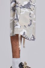 Snow Camo Cadet Cargo Shorts - Image 5