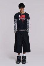 Studded Black XL Goliath Baggy Shorts - Image 5
