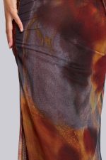 Vida Backless Maxi Dress in Whiskey - Image 7