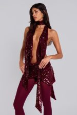 Supernova Sequin Mini Dress - Image 2