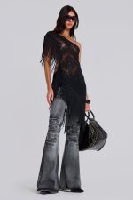 Vivienne Lace Fringe Dress - Image 8