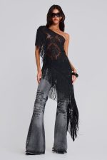 Vivienne Lace Fringe Dress - Image 4