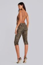 Asteria Backless Top in Cow Print - Image 2