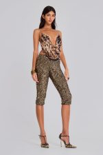 Dirty Cash Sequin Capris - Image 7