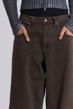 Washed Brown Colossus Jeans - Image 4