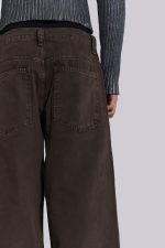Washed Brown Colossus Jeans - Image 6