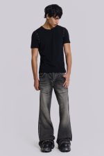 Studded Black Mist T-Shirt - Image 6