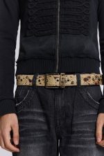 Rodeo Cow 100% Leather Belt - Image 4