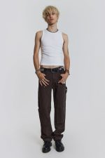 Brown Carpenter Jeans In Skate Fit - Image 3
