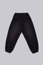 Black Baggy Cuffed Monster Joggers - Image 3