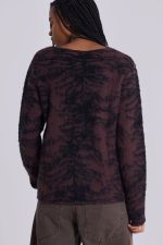 Brown Tiger Brushed Knit Jumper - Image 5