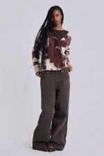 Cow Print Chuck Cardigan - Image 3