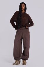 Open Gauge Knit Hoodie - Image 8