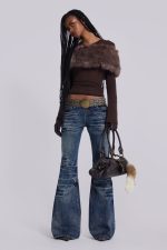 Mid Blue Drift Bootcut Jeans - Image 3