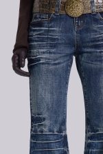 Mid Blue Drift Bootcut Jeans - Image 4