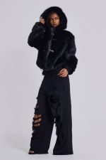 Distressed Black Baggy Monster Joggers - Image 6
