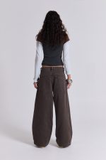 Washed Brown Colossus Jeans - Image 6