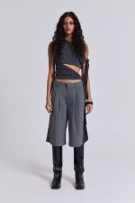 Grey Goliath Tailored Shorts - Image 5