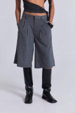 Grey Goliath Tailored Shorts - Image 3