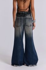 Vortex Baggy Flared Jeans - Image 5