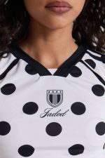 No.13 Polka Dot Football Top - Image 6