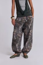 Woodland Camo Baggy Cuffed Monster Joggers - Image 2