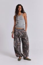 Woodland Camo Baggy Cuffed Monster Joggers - Image 3