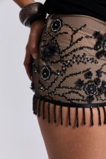 Ellora Embellished Mini Skirt - Image 11