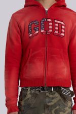 'GOD' Mini Monster Hoodie - Image 5