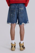 Mid Blue Revenge Jorts - Image 5