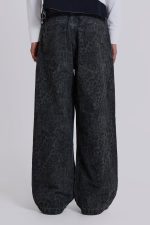 Charcoal Leopard Fade Colossus Jeans - Image 4