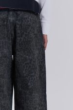 Charcoal Leopard Fade Colossus Jeans - Image 6
