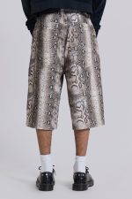 Boa Snake Print Colossus Jorts - Image 3
